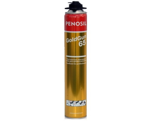 Пена проф. летняя PENOSIL GOLD GUN 65L (от +5°С до +30°C) 750мл