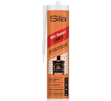 Герметик высокотемпературный для печей Sila PRO Max Sealant,1500, 280мл