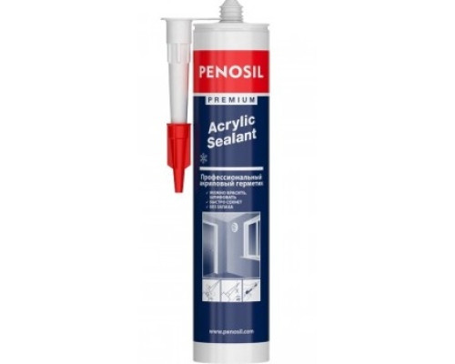 Герметик акриловый белый PENOSEAL Premium Acrylic Sealant 280 мл.