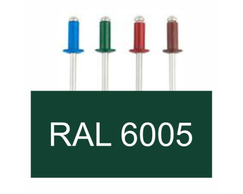 Заклепка 4*10 RAL6005