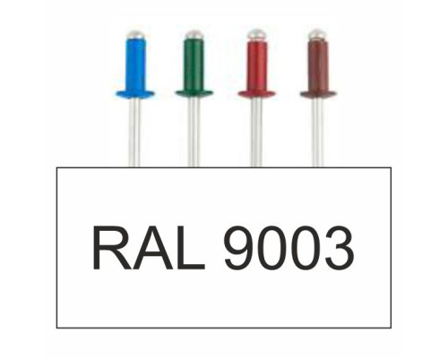 Заклепка 4*10 RAL9003